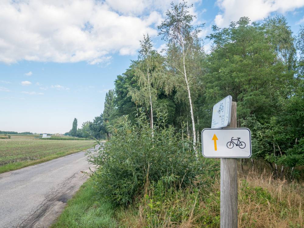 Żółty szlak rowerowy nr 16 - Gliwice - Ujazd