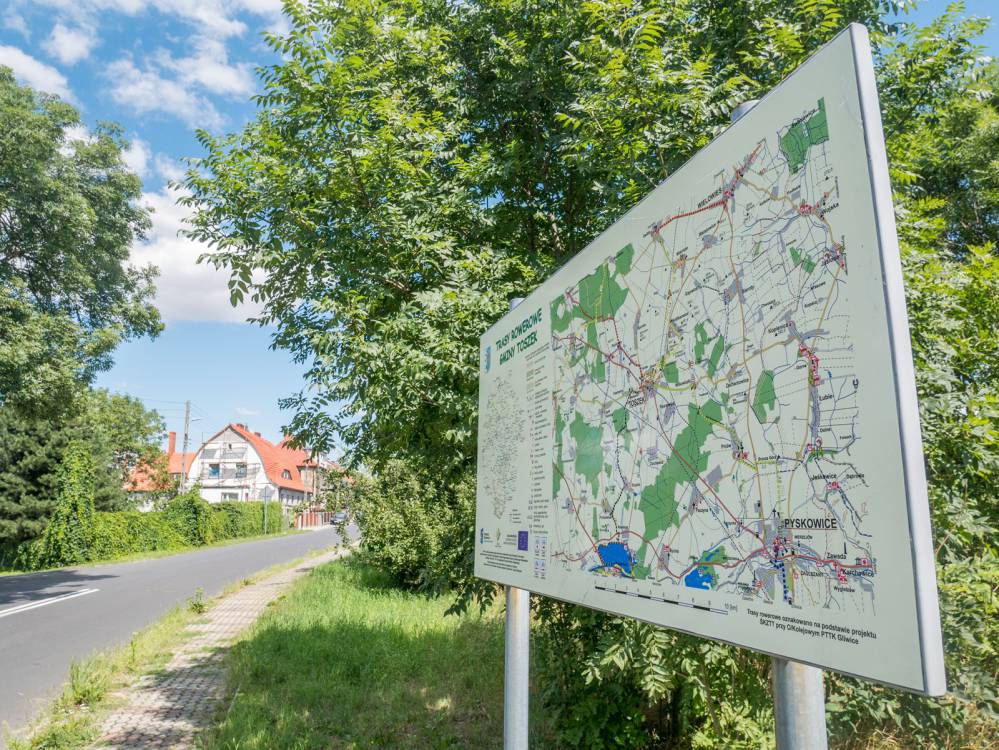 Szlak rowerowy nr 384 Toszek - Pyskowice